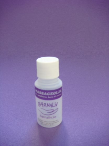 30 ml tomflaska med etikett