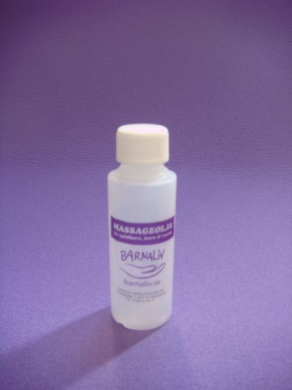 60 ml tomflaska med etikett