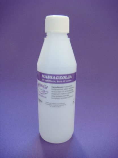 250 ml tomflaska med etikett